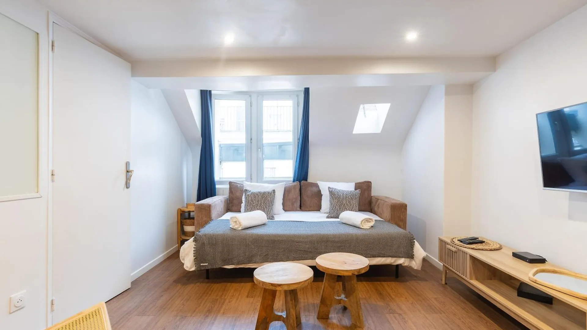 Sentier, Marais, Spacieux Duplex 2 Salles De Bain Appartement Parijs